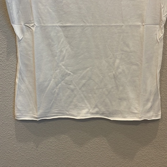 NWT Juicy Couture Smiley V-neck T-Shirt Size Small - Picture 3 of 7